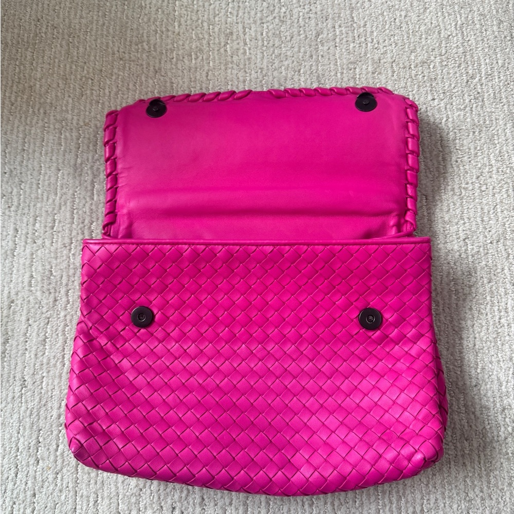 (Auth) Bottega Veneta Intrecciato Olimpia Leather Bag - Picture 2 of 8